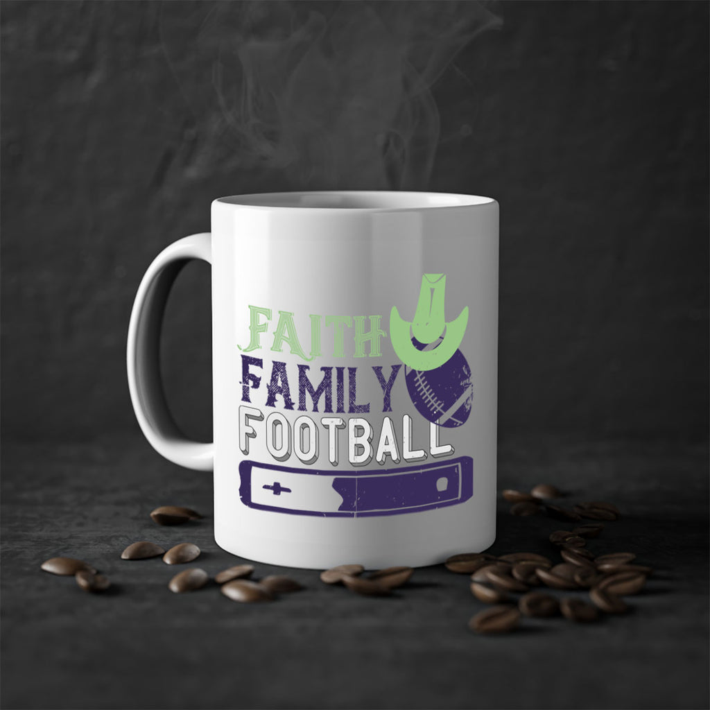 Faith family football 1258#- football-Mug / Coffee Cup