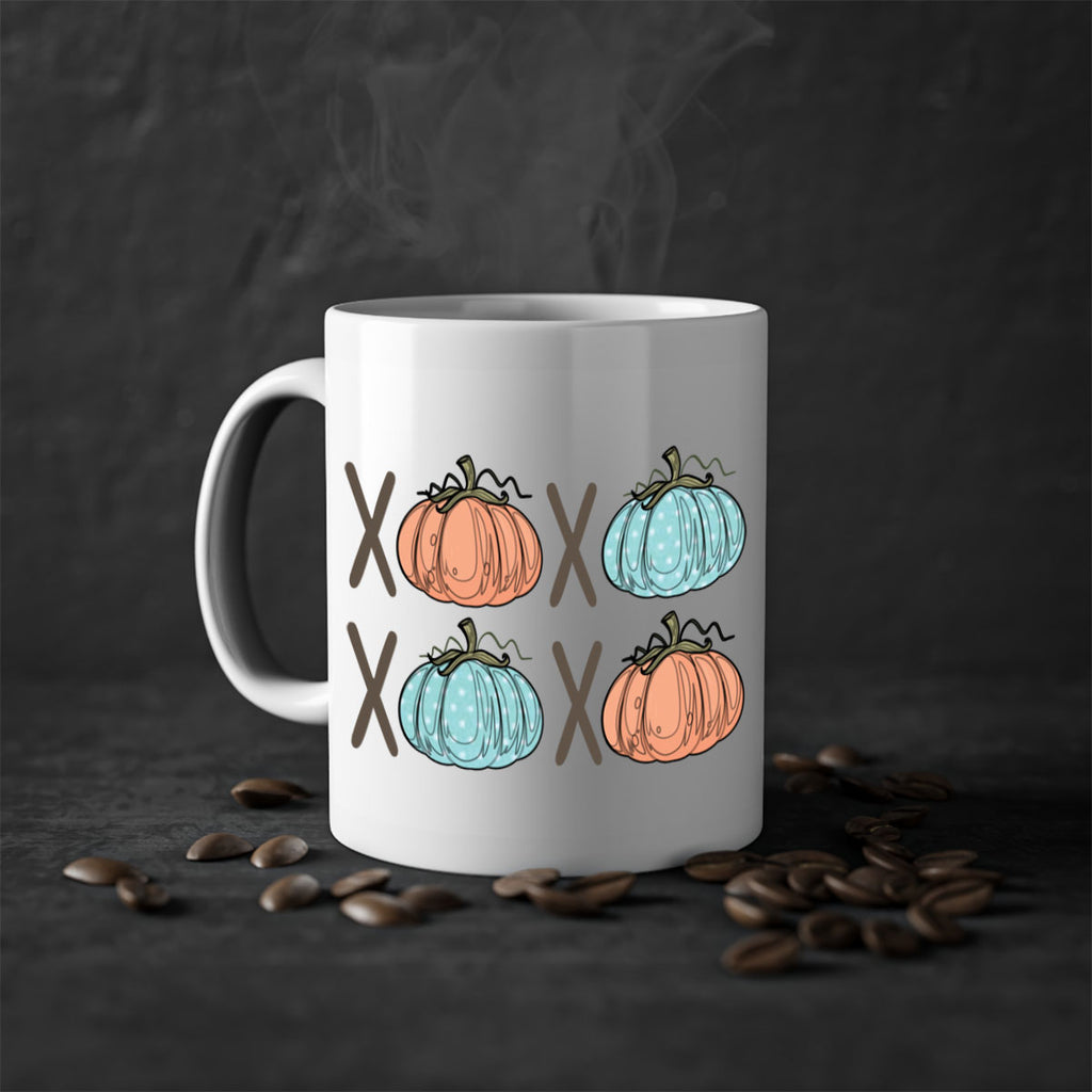 Fall Pumpkin XOXO 129#- fall-Mug / Coffee Cup