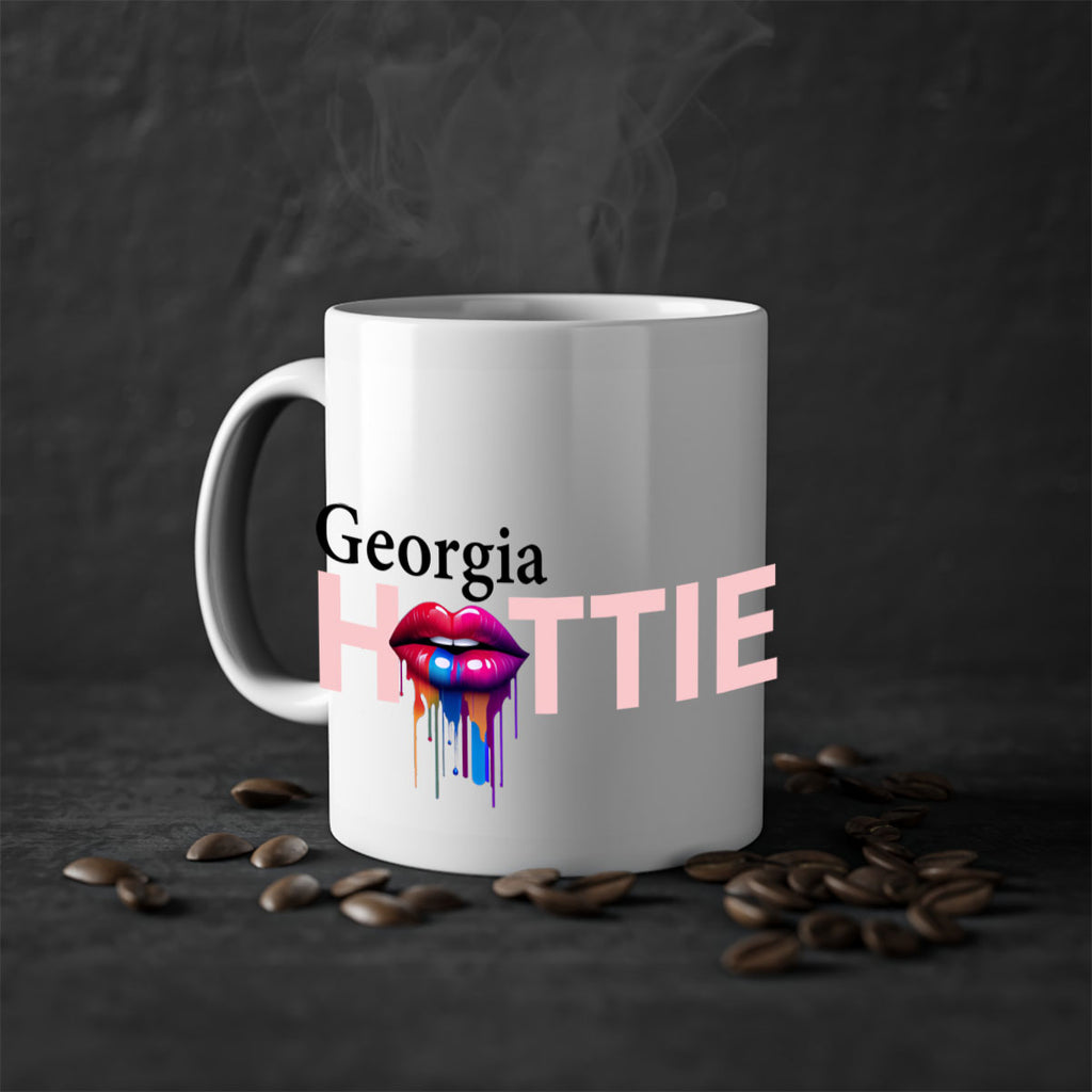Georgia Hottie with dripping lips 10#- Hottie Collection-Mug / Coffee Cup