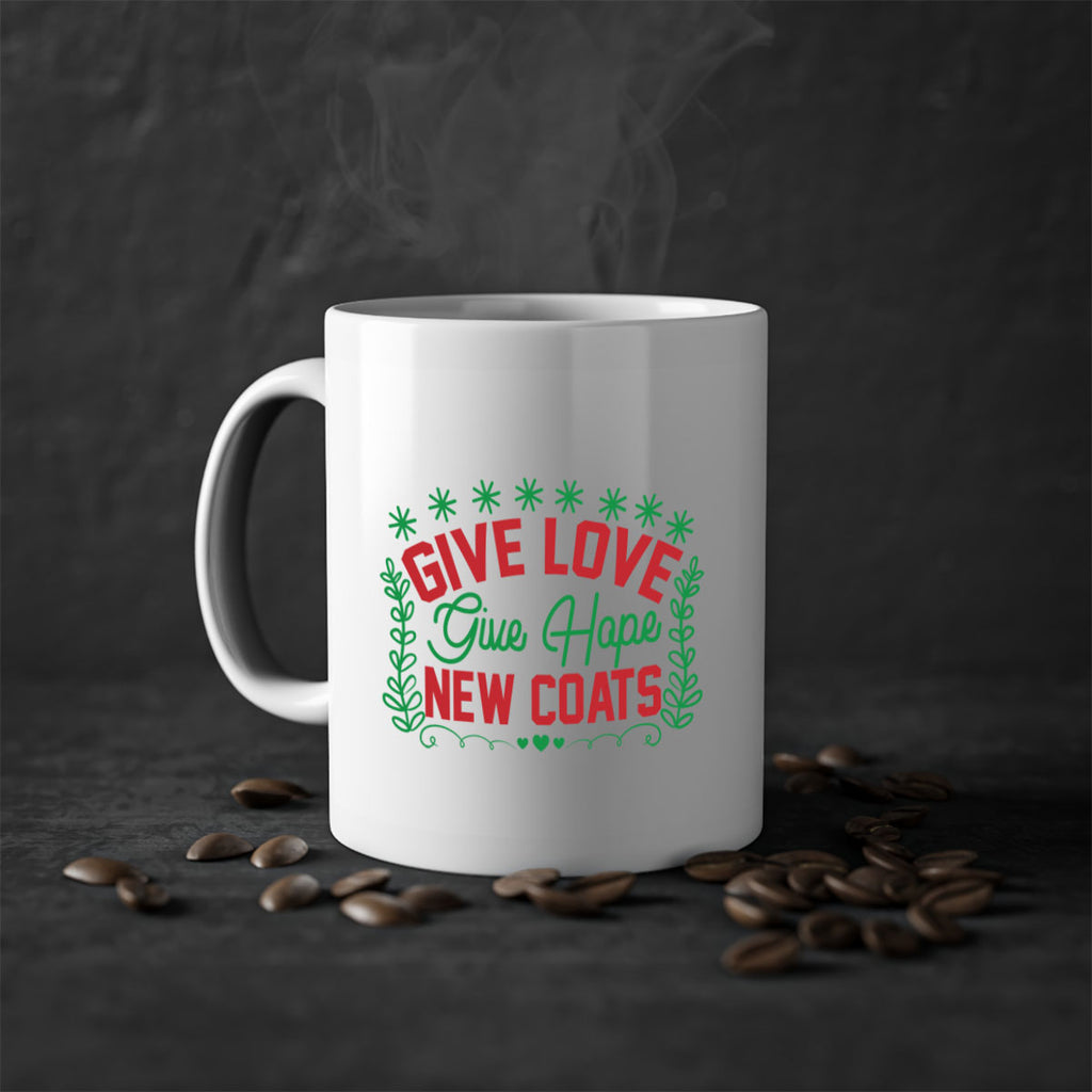 Give Love Give Hope New Coats 117#- winter-Mug / Coffee Cup