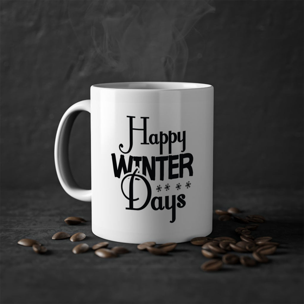 Happy Winter Days 128#- winter-Mug / Coffee Cup