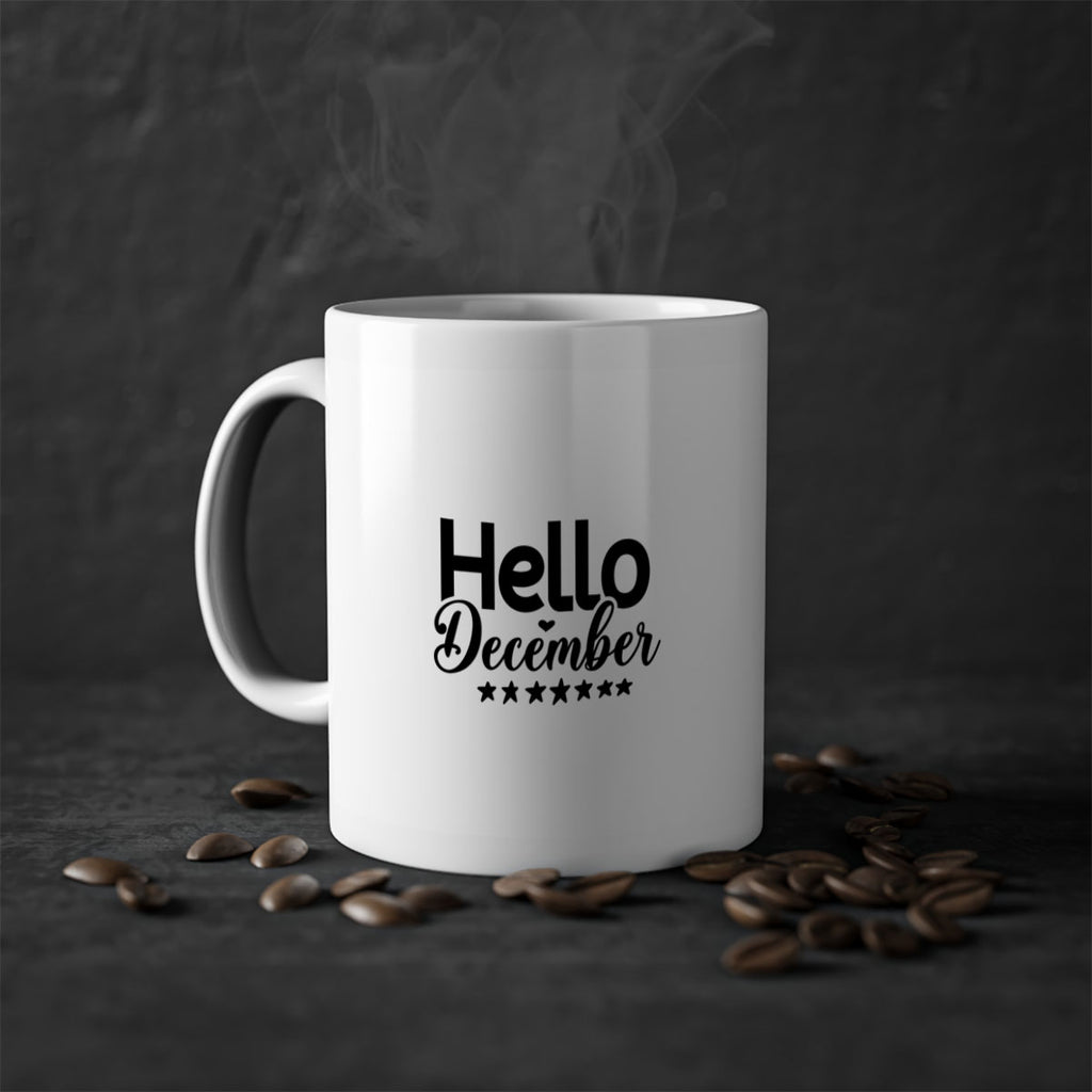 Hello December 156#- winter-Mug / Coffee Cup