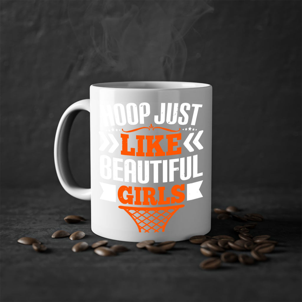 Hoop just like beautiful girls 2289#- basketball-Mug / Coffee Cup