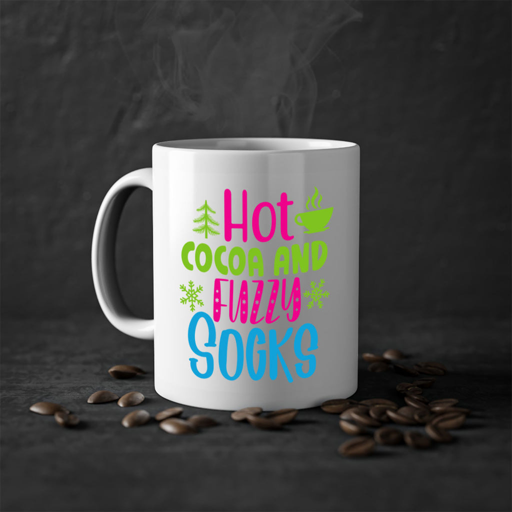 Hot Cocoa And Fuzzy Socks209#- winter-Mug / Coffee Cup