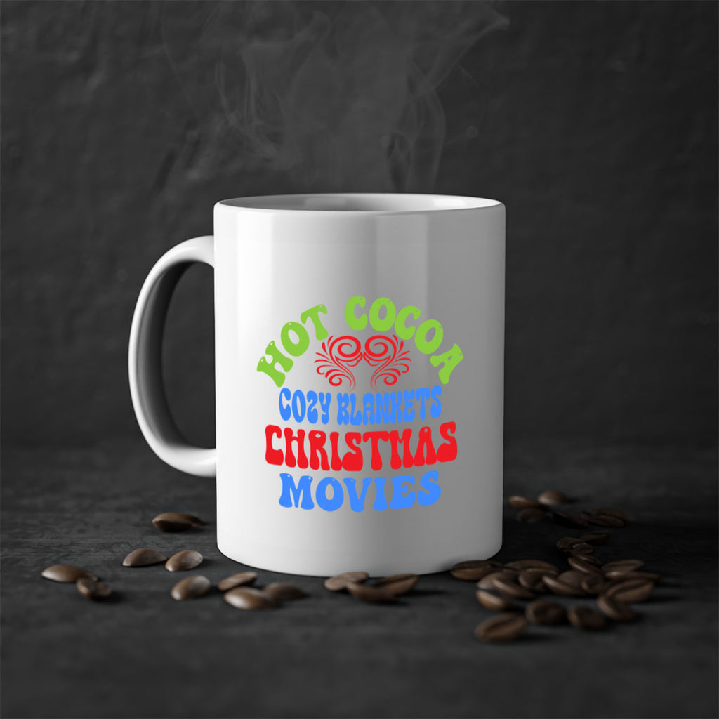 Hot cocoa cozy blankets christmas movies 210#- winter-Mug / Coffee Cup