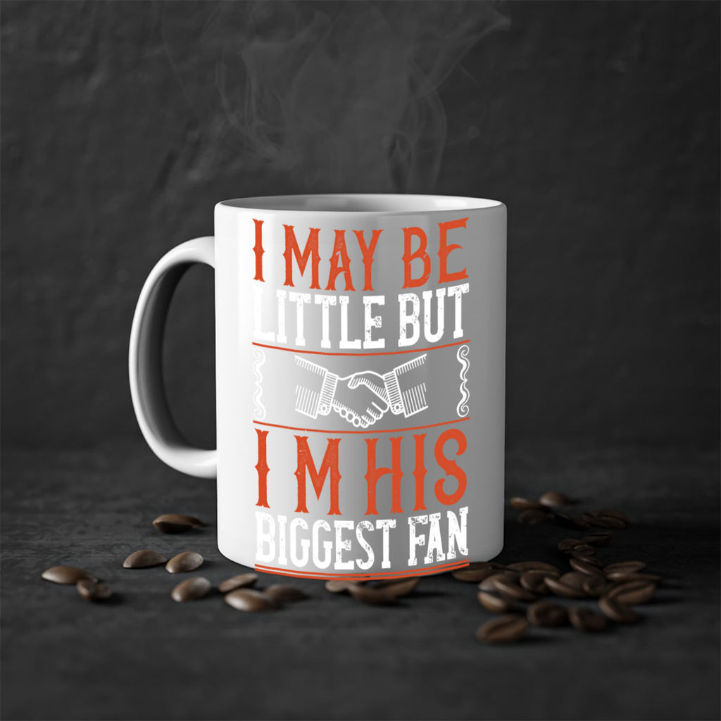 I may be little but i’m his biggest fan 2224#- basketball-Mug / Coffee Cup