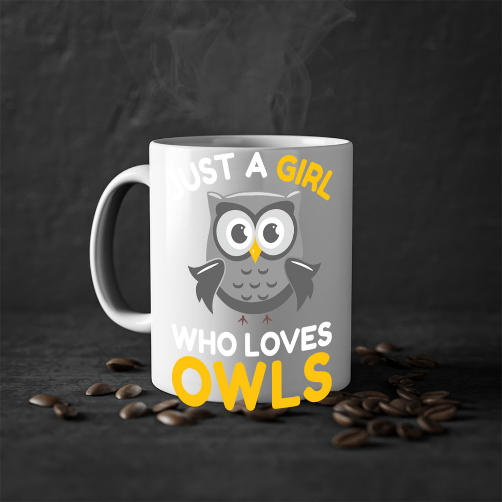 Just a Boy Who Loves A TurtleRabbit 11#- owl-Mug / Coffee Cup