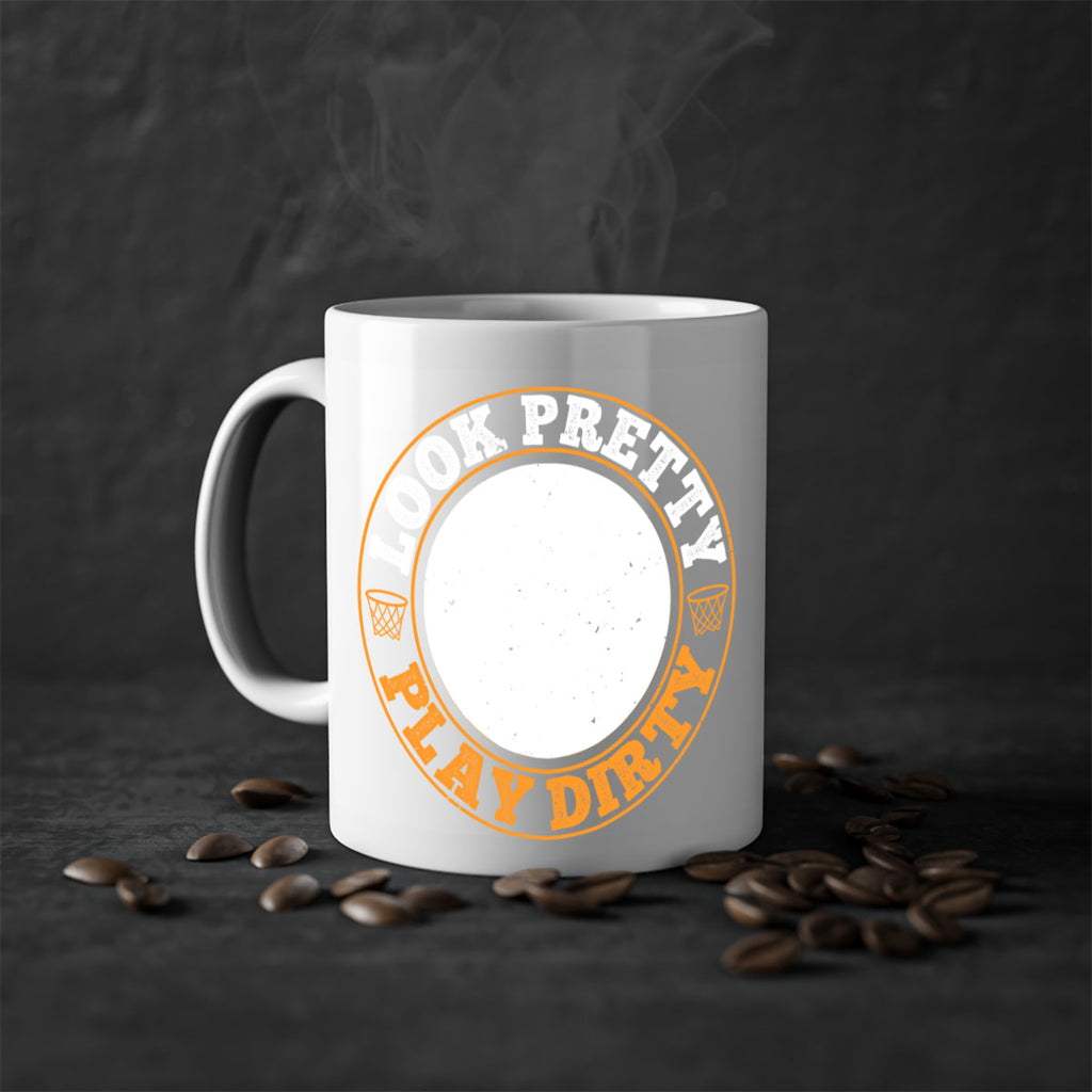 Look pretty Play dirty 1946#- basketball-Mug / Coffee Cup