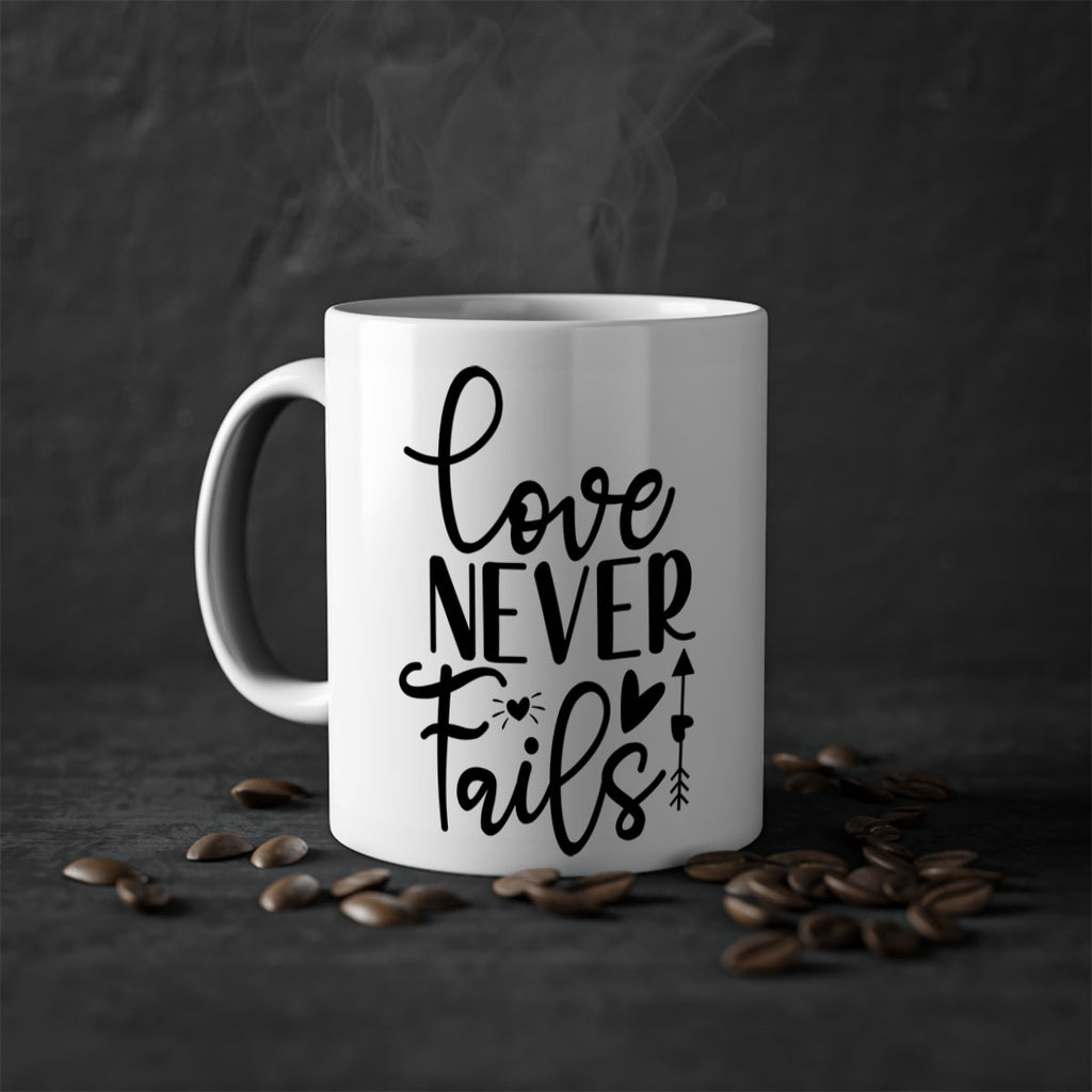 Love Never Fails 309#- winter-Mug / Coffee Cup