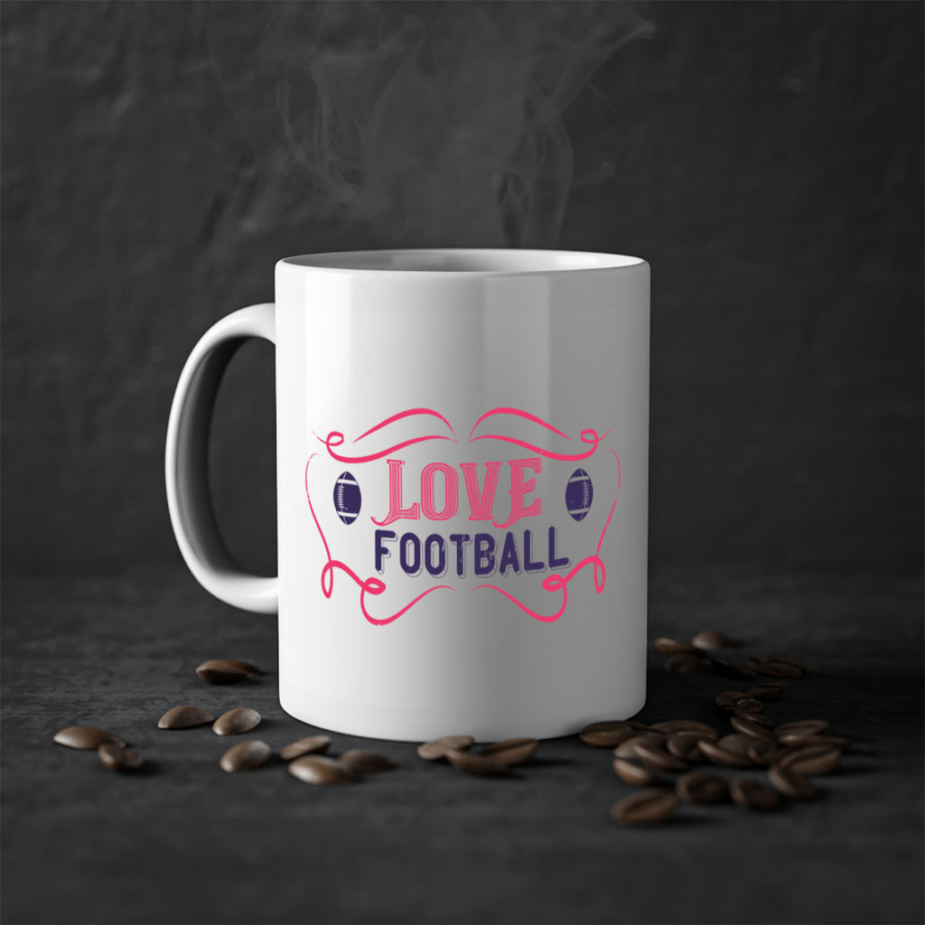 Love football 731#- football-Mug / Coffee Cup