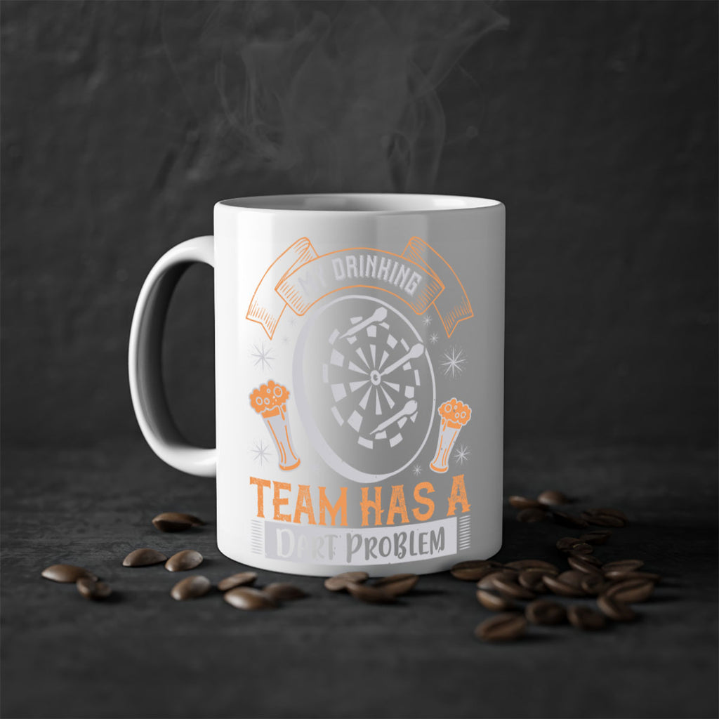 My Drinking Team Has A Dart Problem 1934#- darts-Mug / Coffee Cup