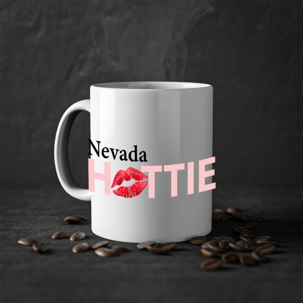 Nevada Hottie With Red Lips 28#- Hottie Collection-Mug / Coffee Cup