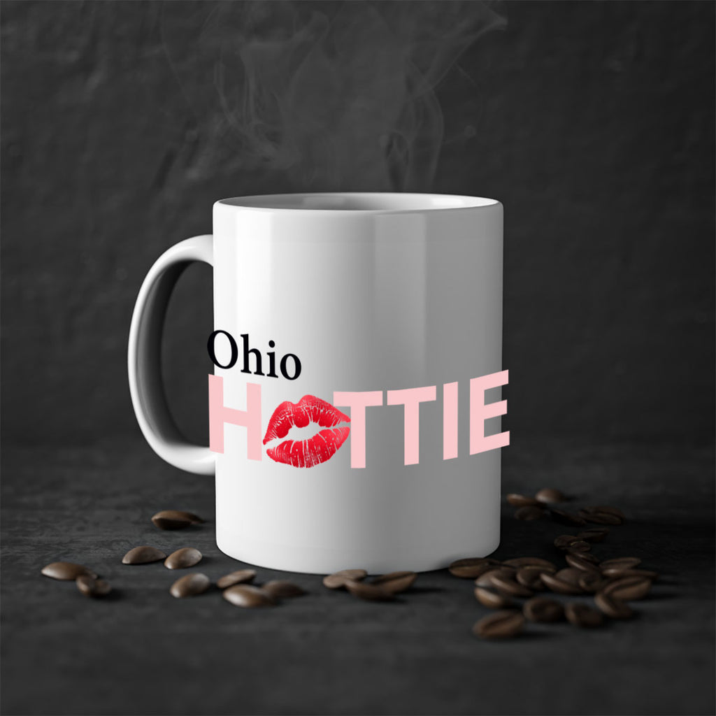 Ohio Hottie With Red Lips 35#- Hottie Collection-Mug / Coffee Cup