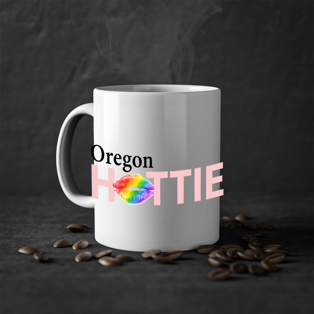 Oregon Hottie with rainbow lips 37#- Hottie Collection-Mug / Coffee Cup