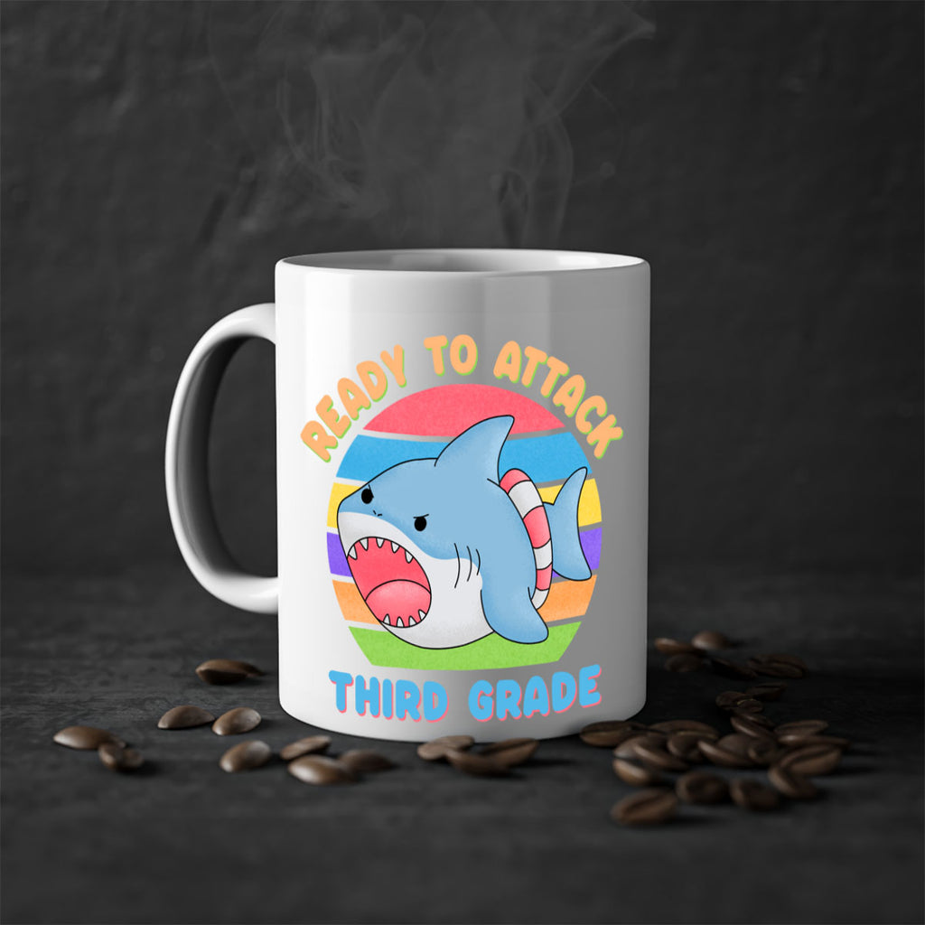 Ready to Attack 3rd Grade 19#- Third Grade-Mug / Coffee Cup