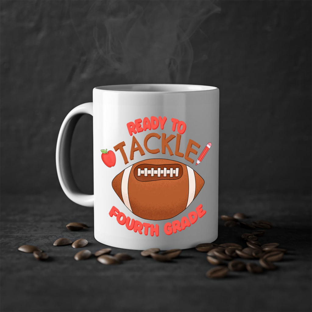 Ready to tackle 4th Grade 23#- 4th grade-Mug / Coffee Cup