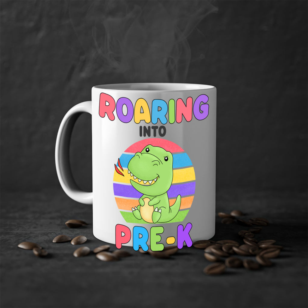 Roaring to PreK Trex 34#- preK-Mug / Coffee Cup