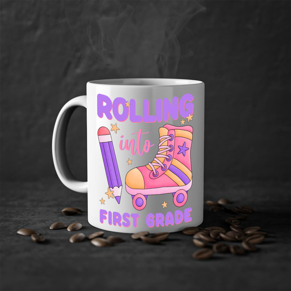 Rolling into 1st Grade 1#- First Grade-Mug / Coffee Cup