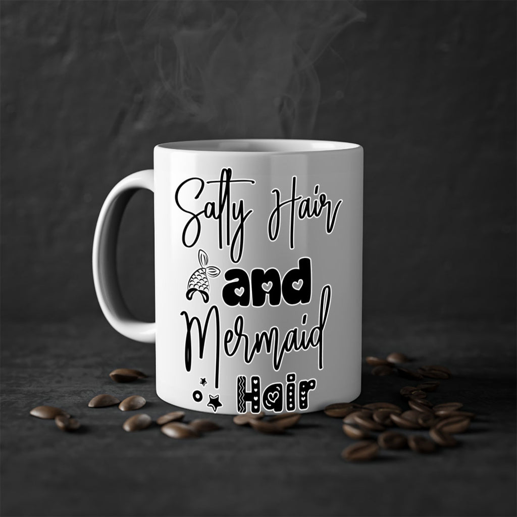 Salty Hair and Mermaid Hair 572#- mermaid-Mug / Coffee Cup