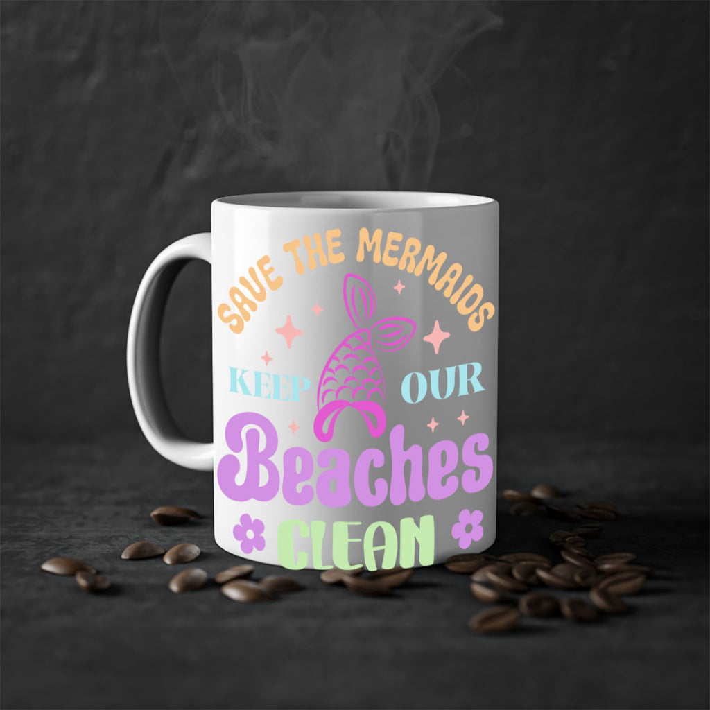 Save The Mermaids Keep Our 577#- mermaid-Mug / Coffee Cup