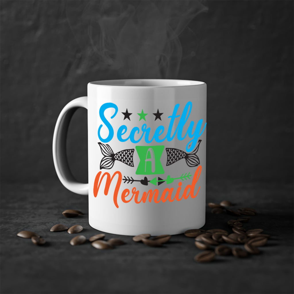 Secretly A Mermaid 582#- mermaid-Mug / Coffee Cup
