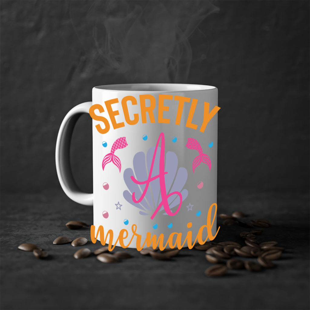 Secretly A Mermaid Design 583#- mermaid-Mug / Coffee Cup