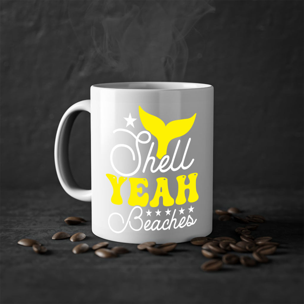 Shell Yeah Beaches 585#- mermaid-Mug / Coffee Cup