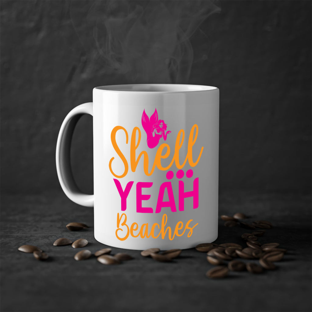 Shell Yeah Beaches 586#- mermaid-Mug / Coffee Cup
