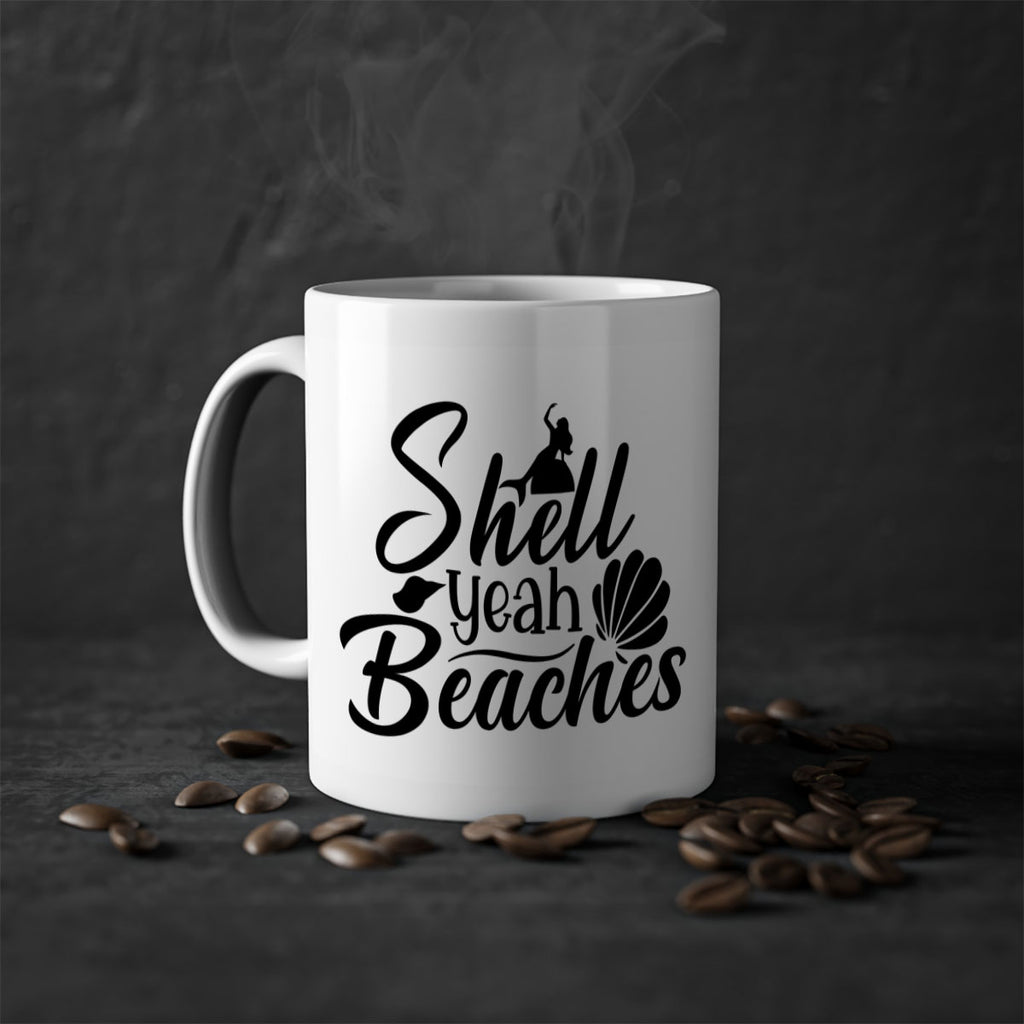 Shell Yeah Beaches 589#- mermaid-Mug / Coffee Cup