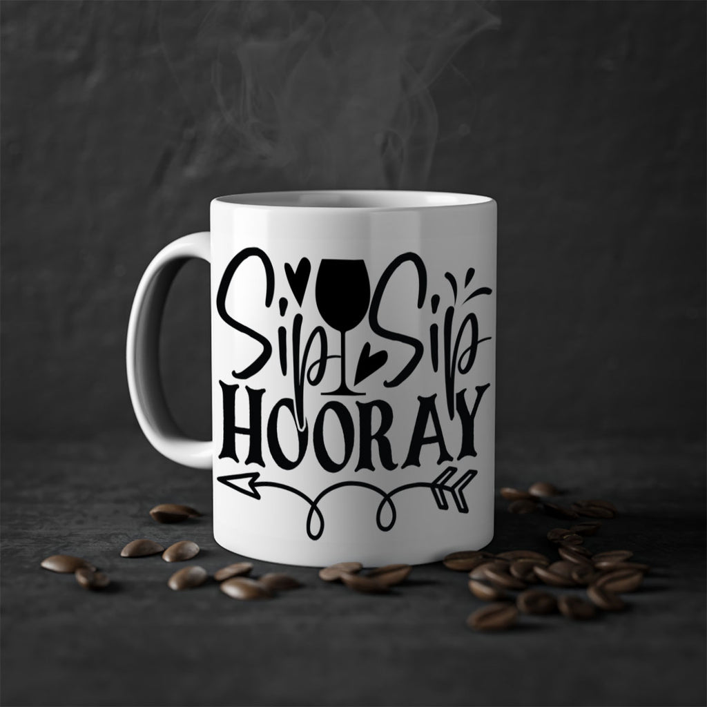 Sip Sip Hooray 24#- wedding-Mug / Coffee Cup