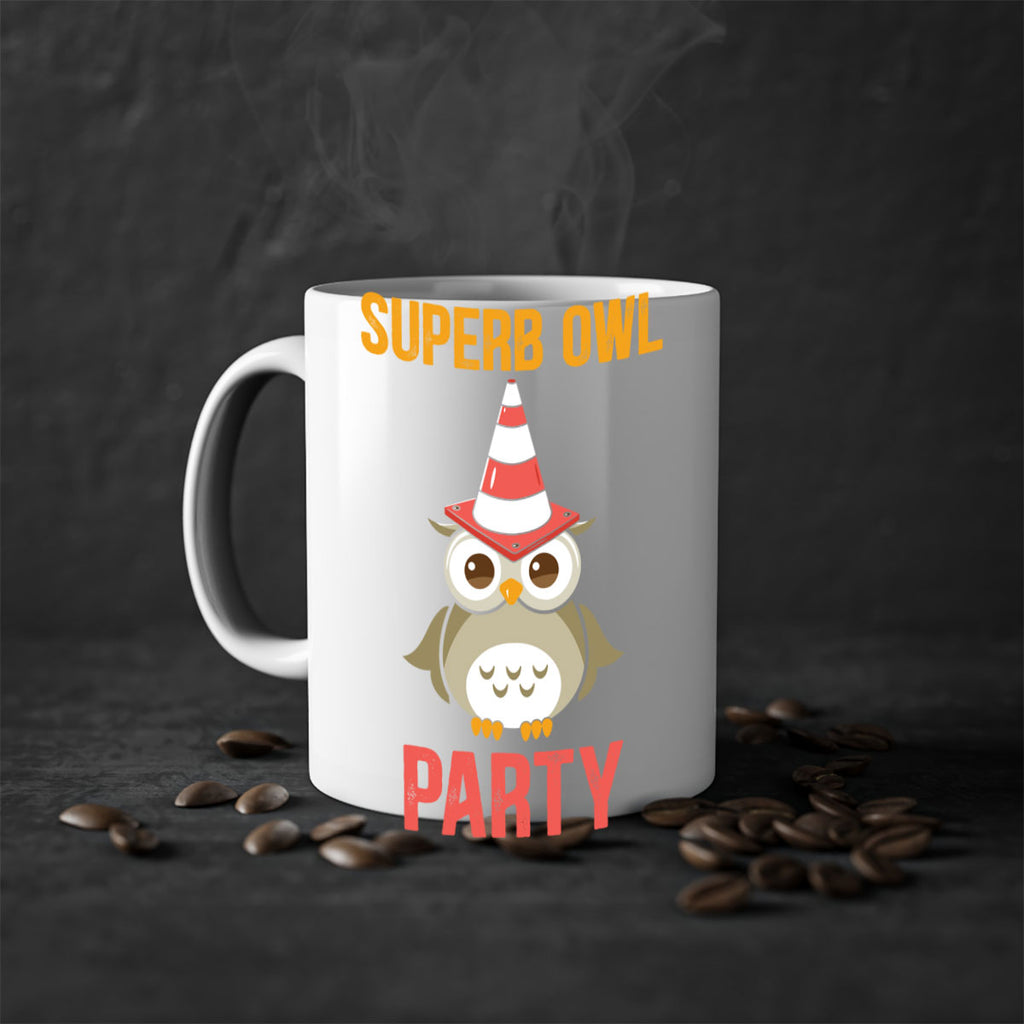 Superb Owl Party A TurtleRabbit 20#- owl-Mug / Coffee Cup