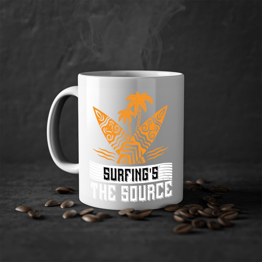 Surfings the source 411#- surfing-Mug / Coffee Cup