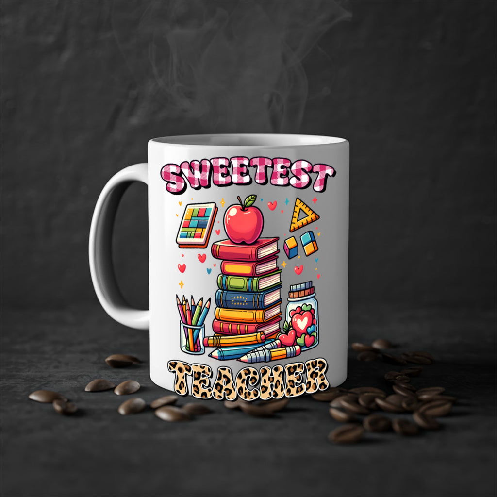 Sweetest Teacher Sublimation 15#- teacher-Mug / Coffee Cup