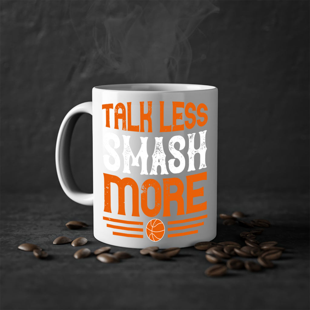 Talk less smash more 1776#- basketball-Mug / Coffee Cup