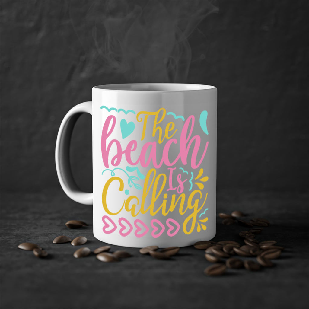 The beach is calling Style 1#- Summer-Mug / Coffee Cup