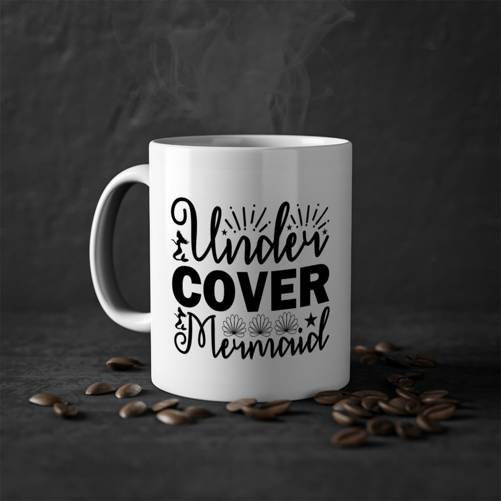 Under Cover Mermaid design 652#- mermaid-Mug / Coffee Cup