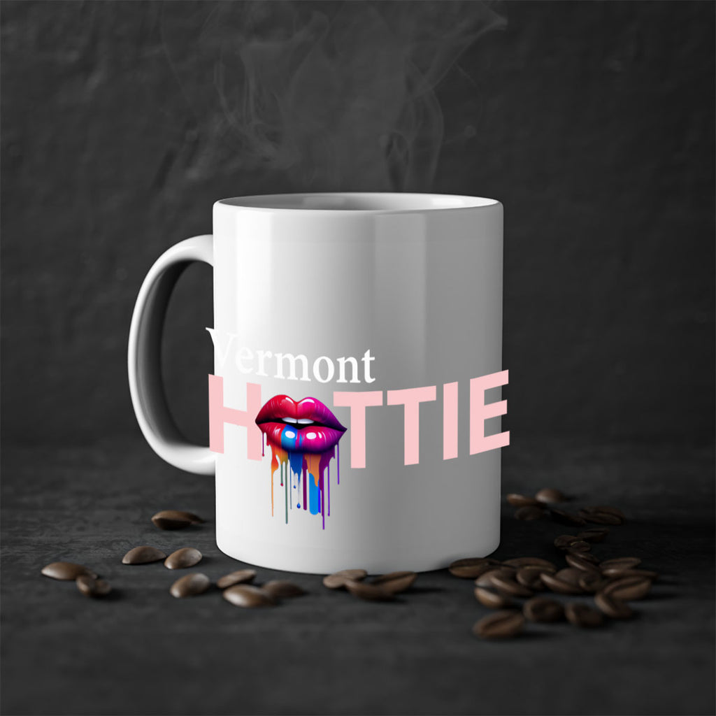 Vermont Hottie with dripping lips 119#- Hottie Collection-Mug / Coffee Cup