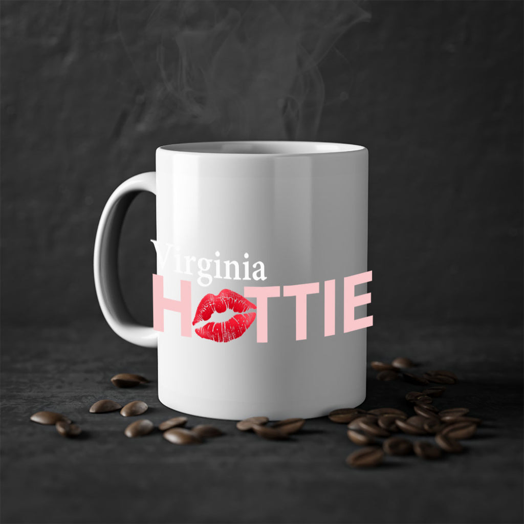 Virginia Hottie With Red Lips 100#- Hottie Collection-Mug / Coffee Cup