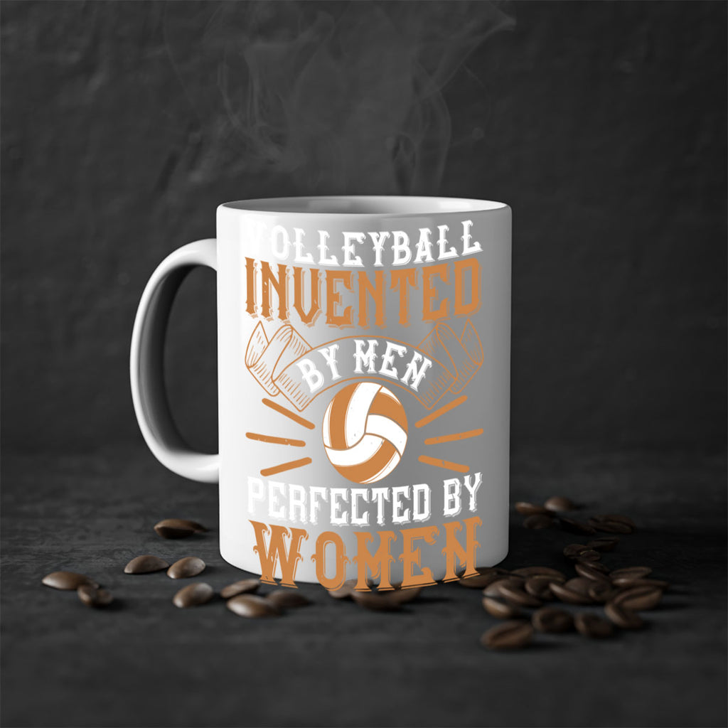 Volleyball Invented by men perfected by women Style 119#- volleyball-Mug / Coffee Cup
