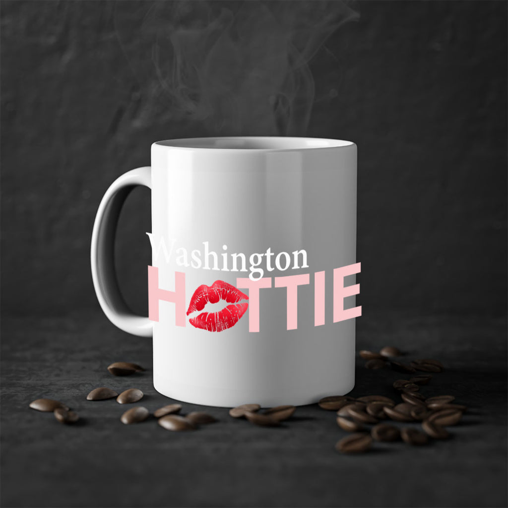 Washington Hottie With Red Lips 101#- Hottie Collection-Mug / Coffee Cup