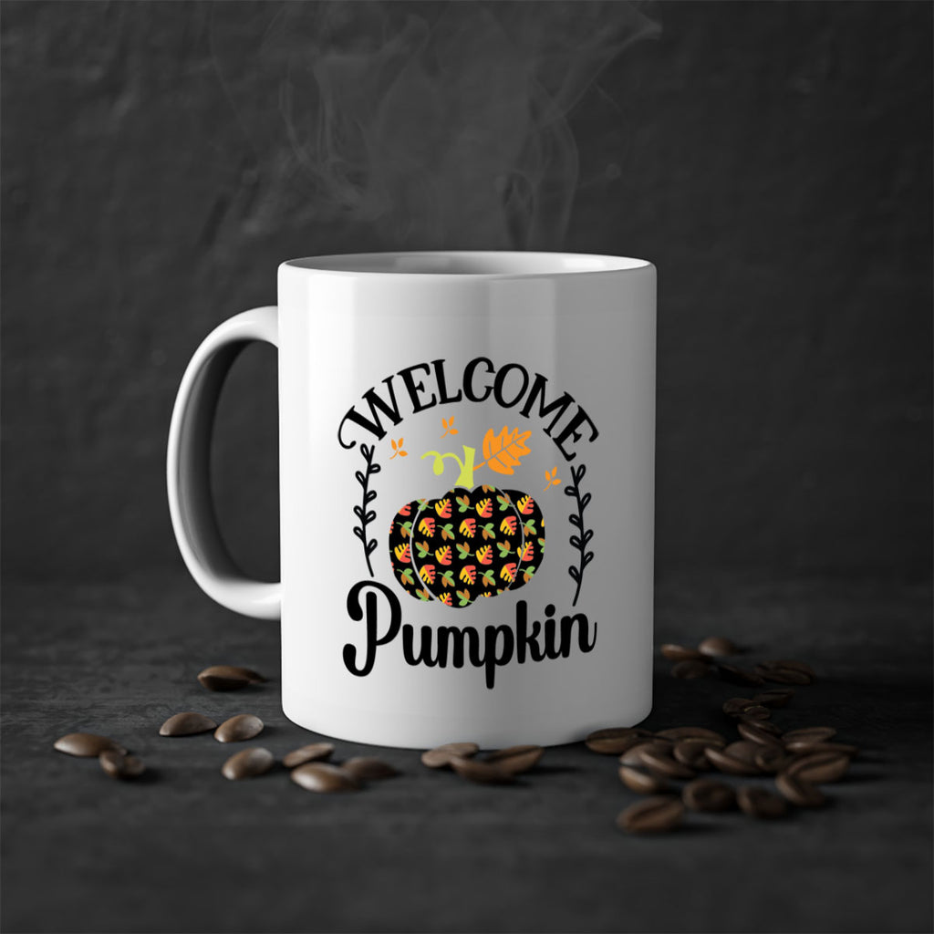 Welcomepumpkin 640#- fall-Mug / Coffee Cup