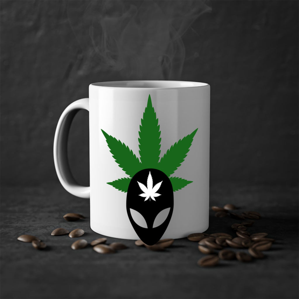 alien cannabis 11#- marijuana-Mug / Coffee Cup