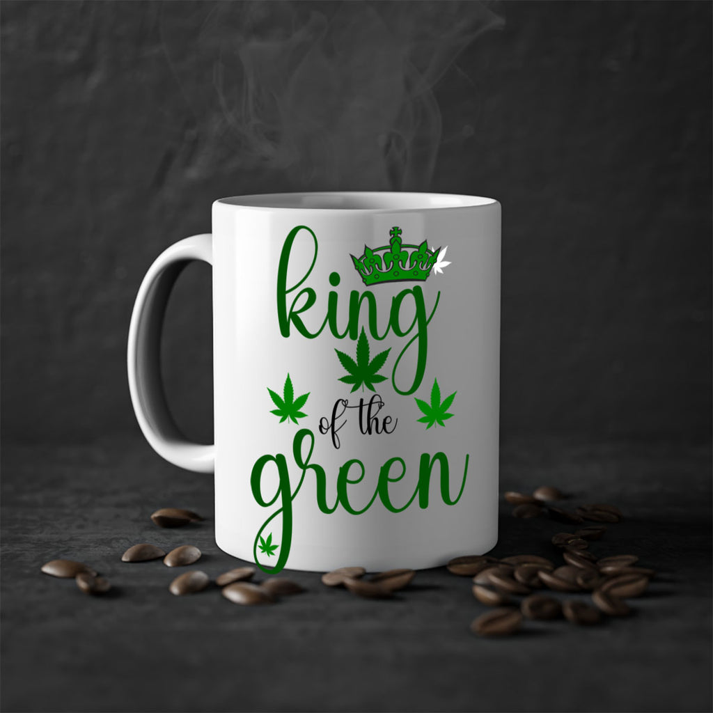 king of the green 177#- marijuana-Mug / Coffee Cup