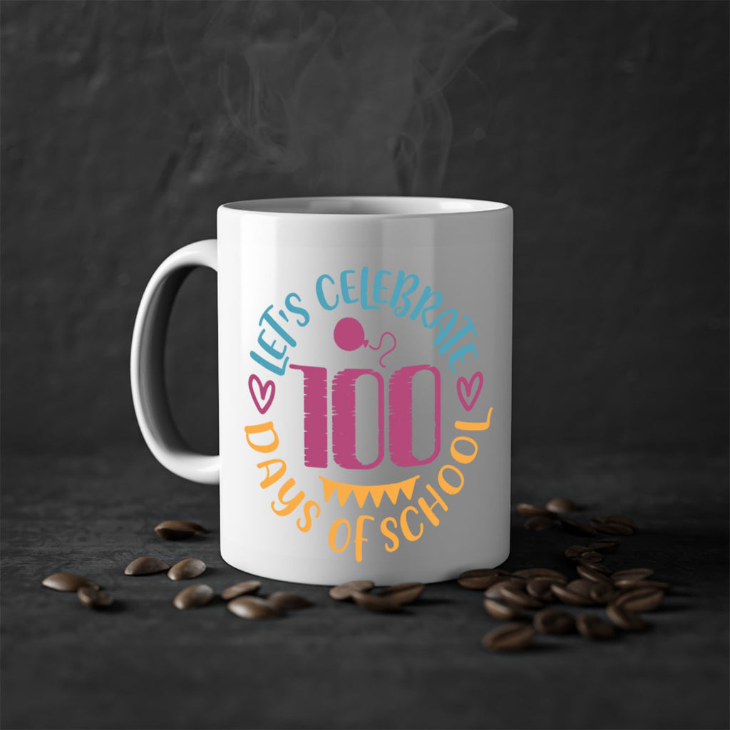 let's celebrate days of school_1 5#- 100 days-Mug / Coffee Cup