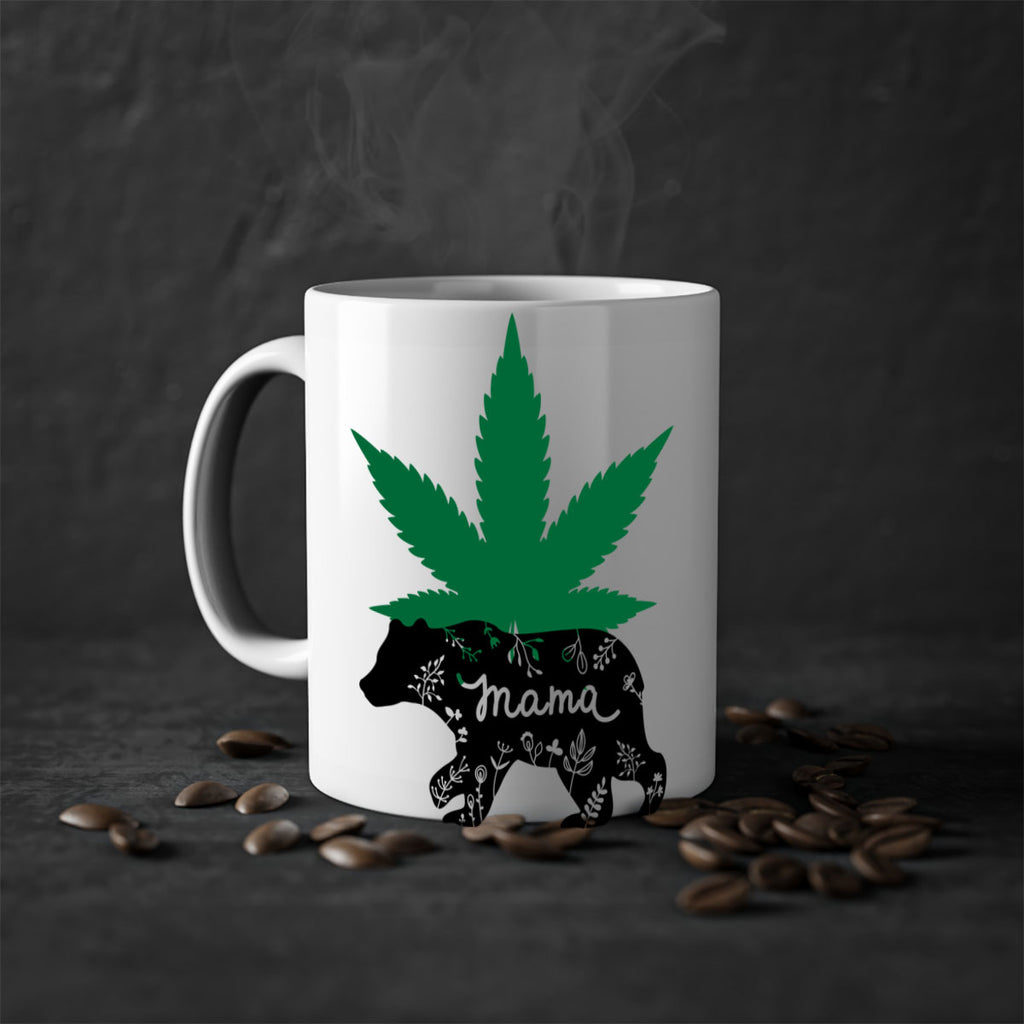 mama bear weed 196#- marijuana-Mug / Coffee Cup