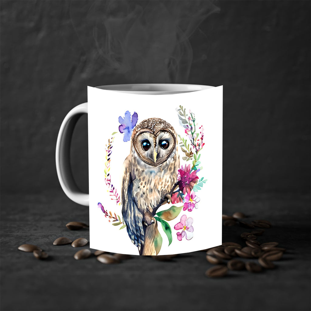 owl 12#- owl-Mug / Coffee Cup