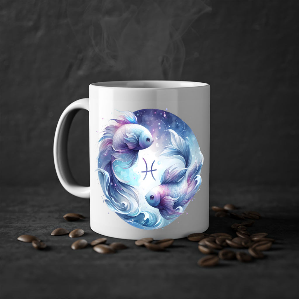 pisces 349#- zodiac-Mug / Coffee Cup