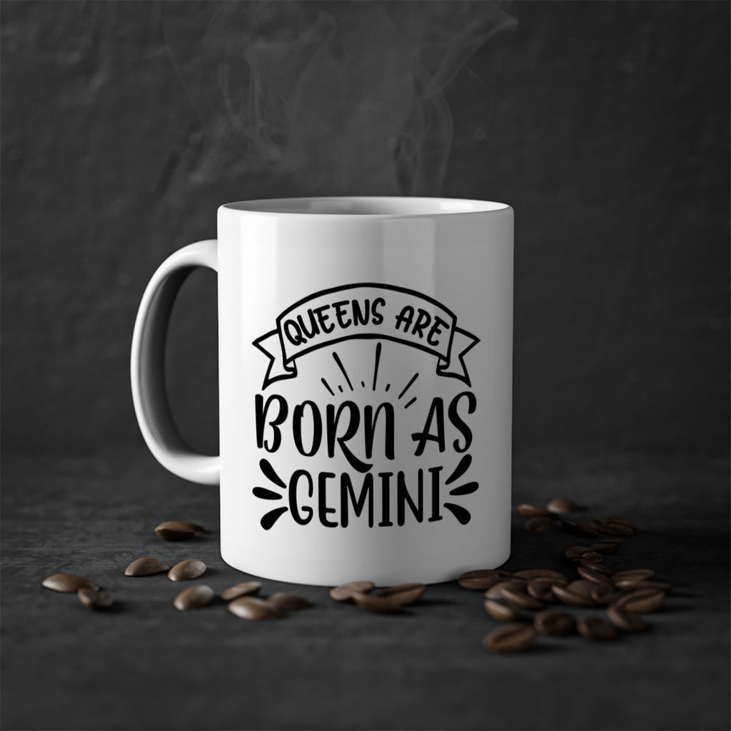 queens are born as gemini 391#- zodiac-Mug / Coffee Cup