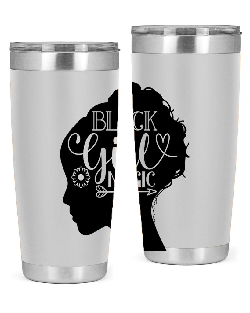 Black girl magic Style 59#- women-girls- Tumbler