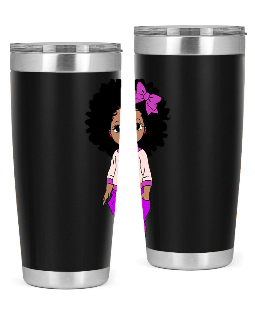 Black girl style 10#- women-girls- Tumbler